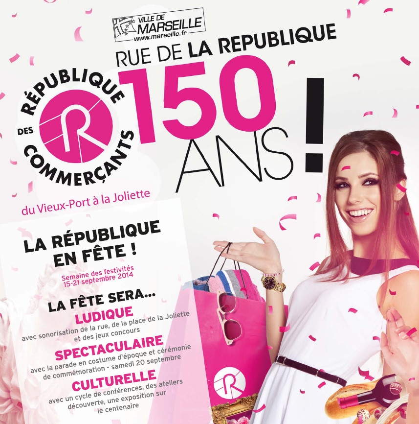 Les 150 ans de la rue de la République à Marseille !