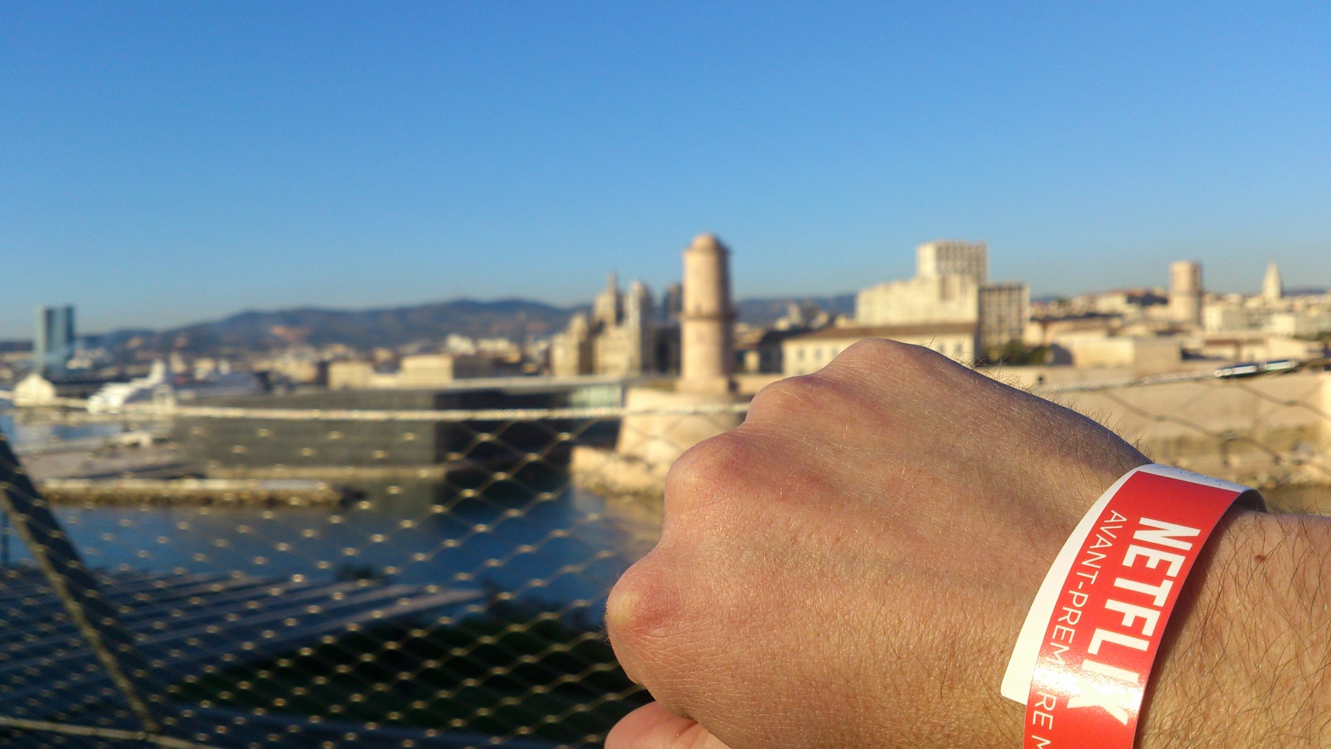 vue du palais du pharo avant-première Marseille