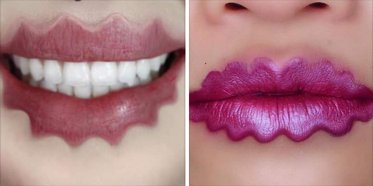 Squiggly lips ©flopemee.com