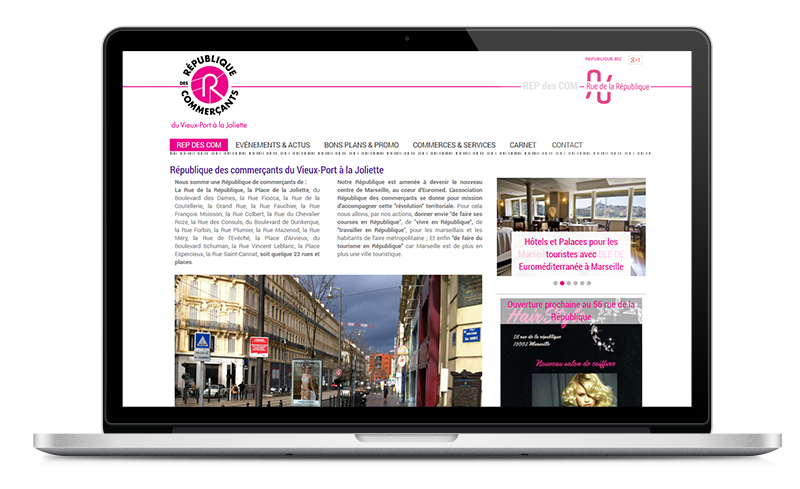 Jalis donne de la visibilité aux commerçants sur Republique.biz