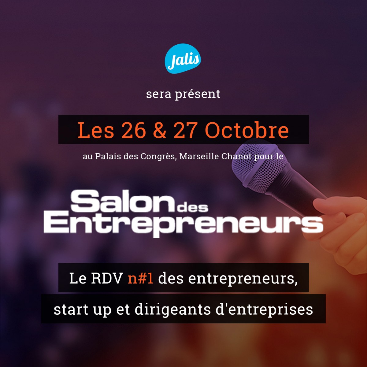 Salon des entrepreneurs de Marseille 2016