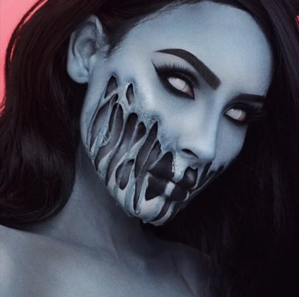 Maquillage d'halloween by Desi Perkins