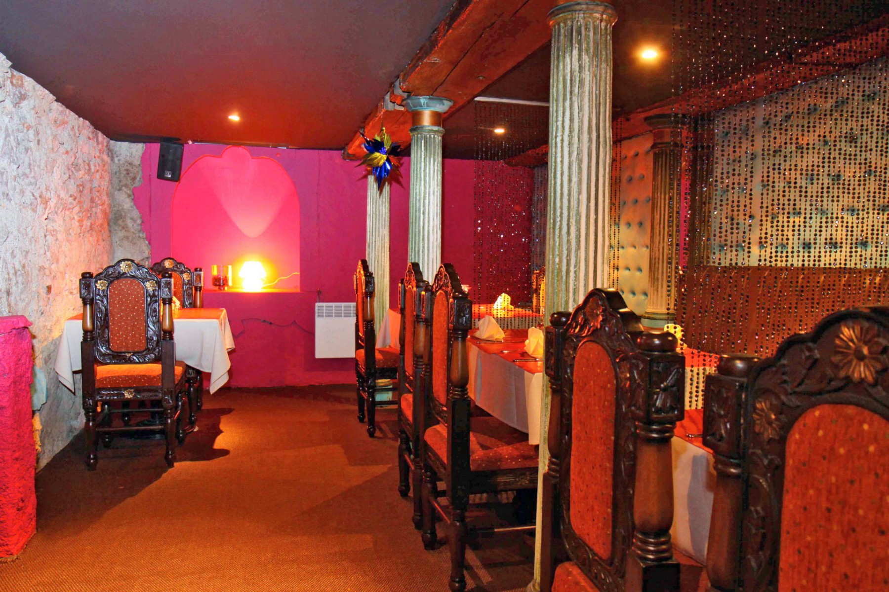 Le restaurant le Thali à la Valentine
