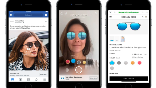 Facebook se lance dans la réalité augmentée