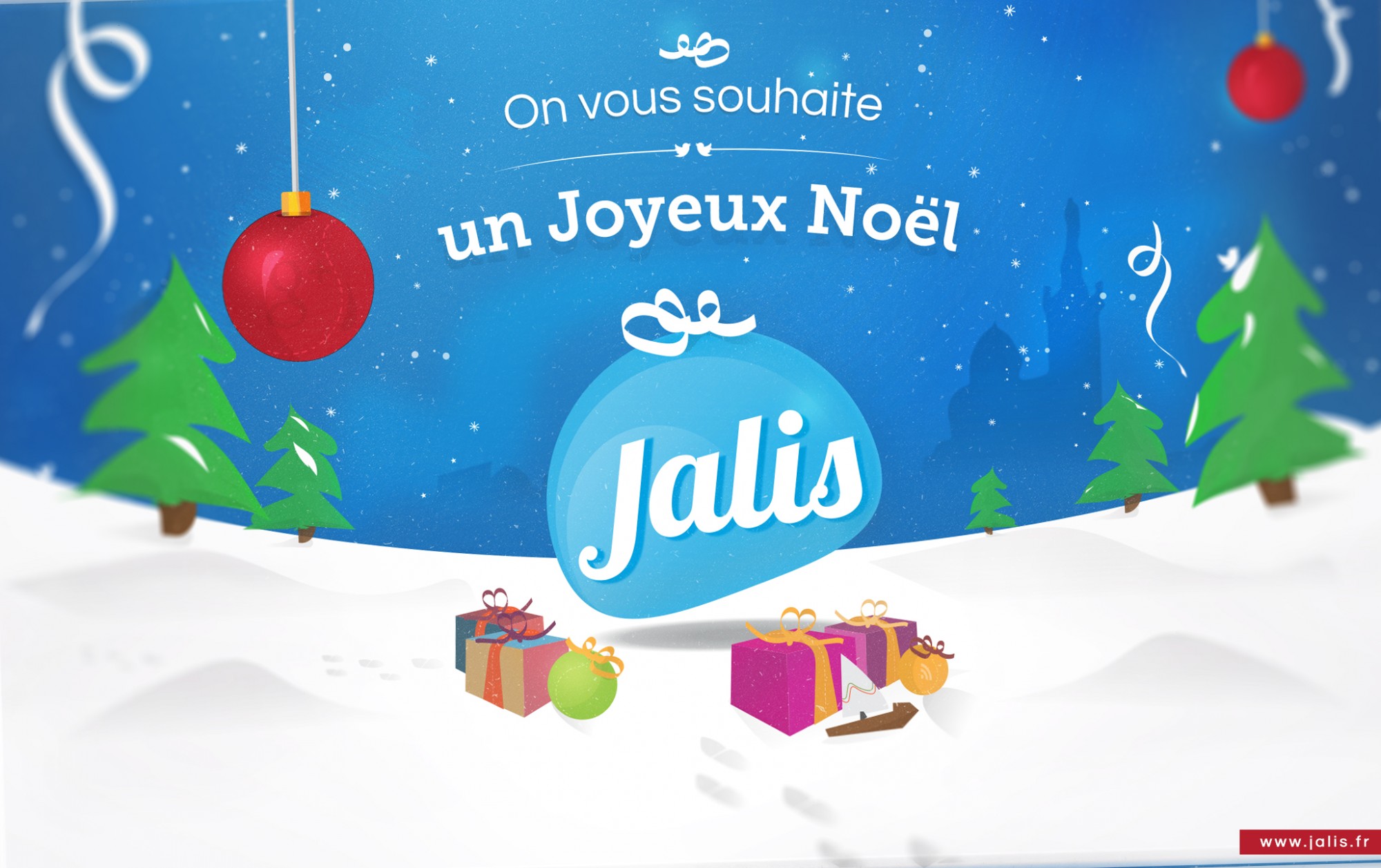 Carte de Noël 2015 de Jalis